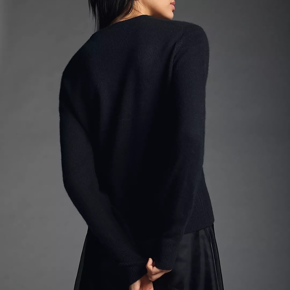 Equipment x Anthropologie Sanni Cashmere Crew Neck XXS Taupe Camel Super Soft - Picture 12 of 17